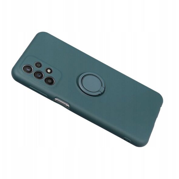 Θήκη SILICONE RING για SAMSUNG A16 5G / A16 4G πράσινο
