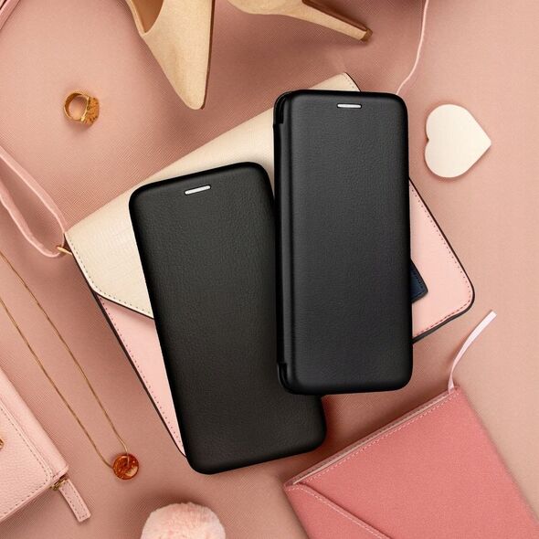 Θήκη ELEGANCE Book για SAMSUNG S25 μαύρη
