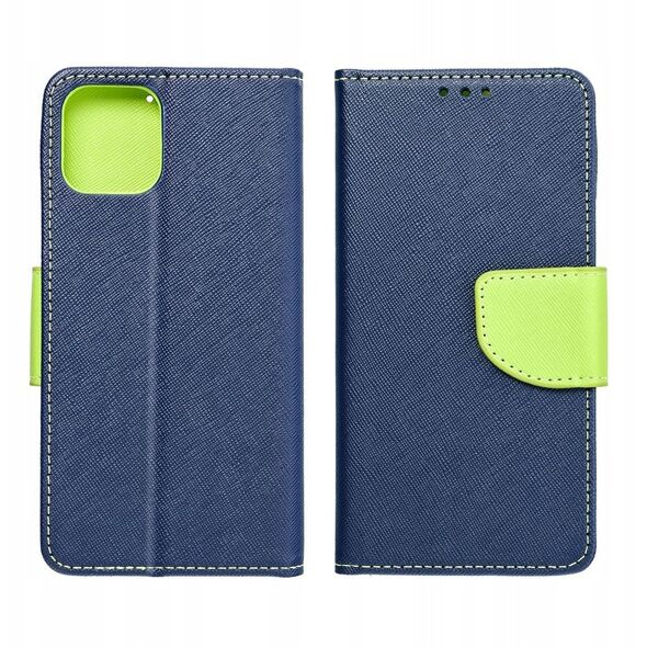 Θήκη FANCY Book για SAMSUNG S25 μπλε και λαχανί
