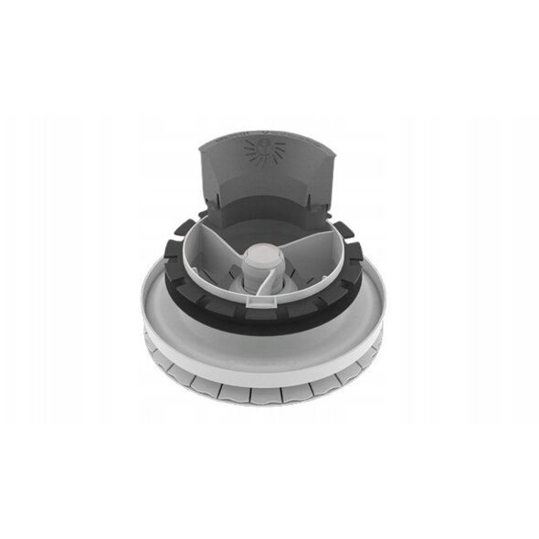 Zehnder ανεμοστάτης εισαγωγής ComfoValve Luna S125, μαύρος 705613135