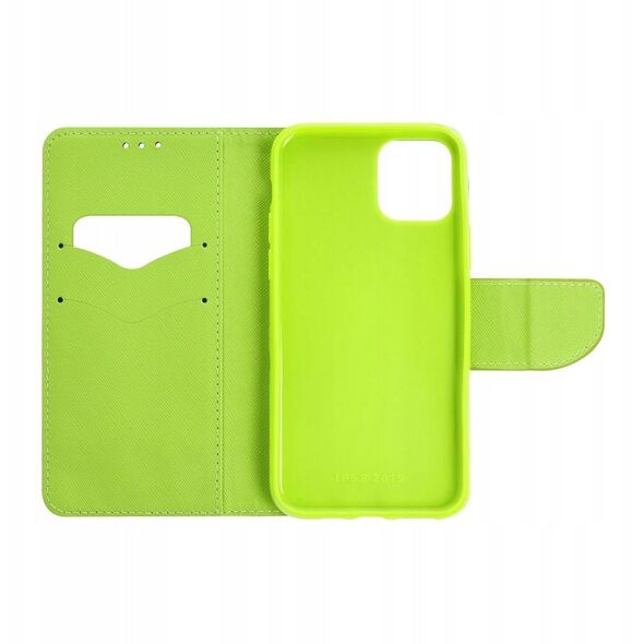 Θήκη FANCY Book για MOTOROLA MOTO G55 5G μπλε με λαχανί