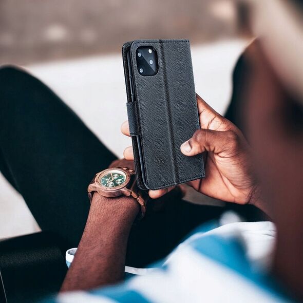 Θήκη FANCY Book για SAMSUNG S25 Ultra μαύρη