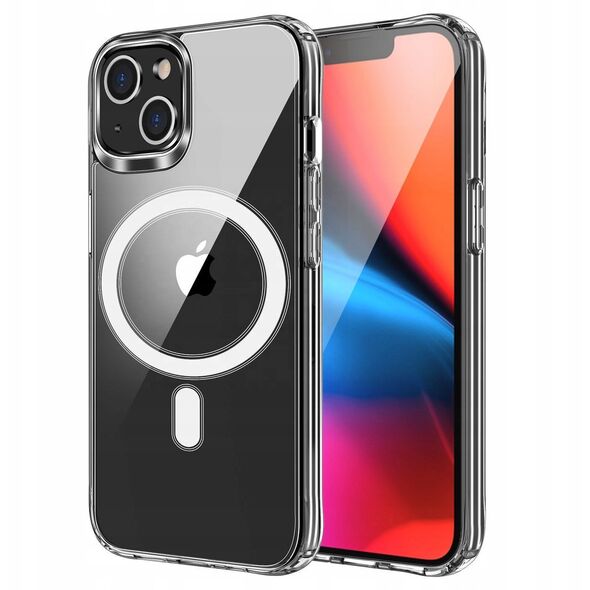 Διαφανής θήκη CLEAR MAG COVER (MID) συμβατή με MagSafe για SAMSUNG S25 Ultra