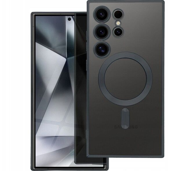 Θήκη ELECTRO MAG COVER συμβατή με MagSafe για SAMSUNG S25 Plus μαύρη