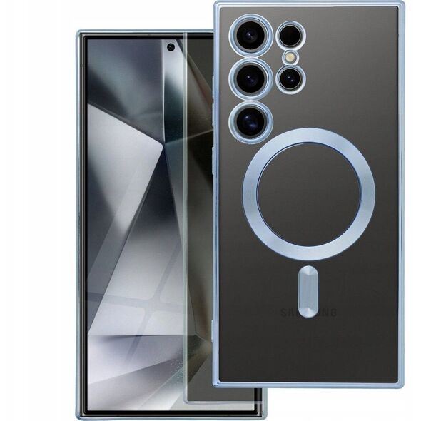 Θήκη ELECTRO MAG COVER συμβατή με MagSafe για SAMSUNG S25 Plus μπλε