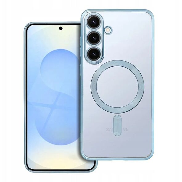 Θήκη ELECTRO MAG COVER συμβατή με MagSafe για SAMSUNG S25 Plus μπλε