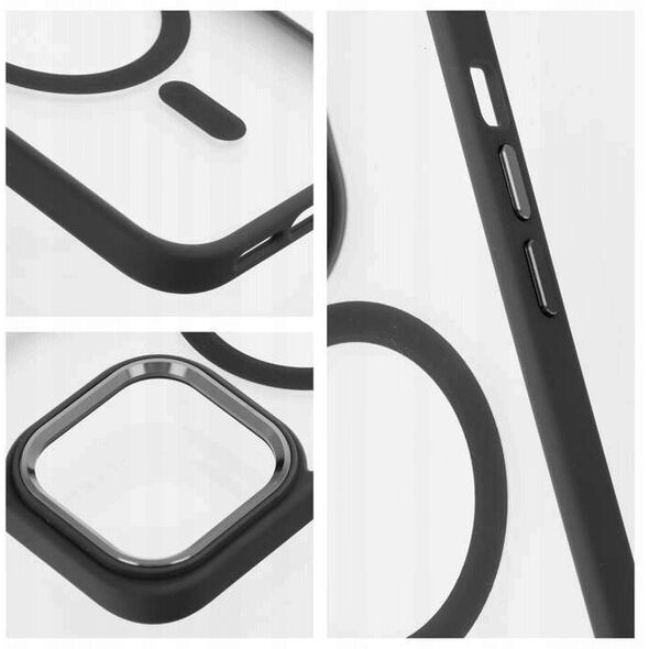 Θήκη FULL MATTE MAG COVER συμβατή με MagSafe για SAMSUNG S25 Ultra μαύρο
