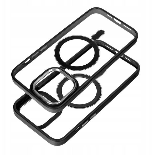 Θήκη COLOR EDGE MAG COVER συμβατή με MagSafe για SAMSUNG S25 μαύρο
