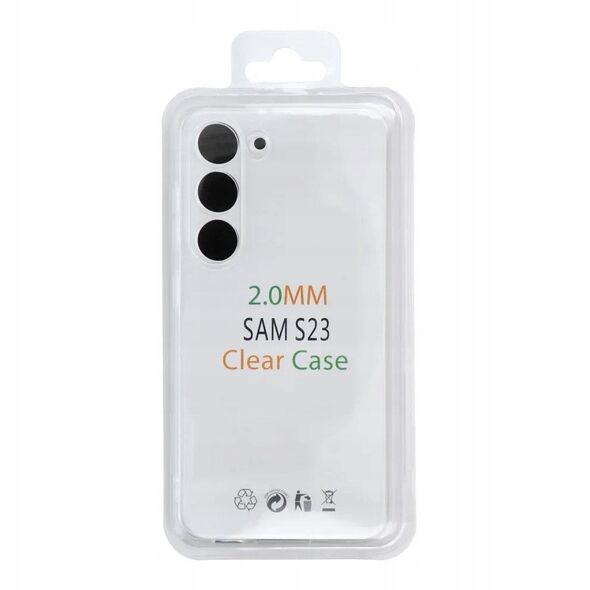 Θήκη CLEAR CASE 2 mm BOX για SAMSUNG S25 διάφανη