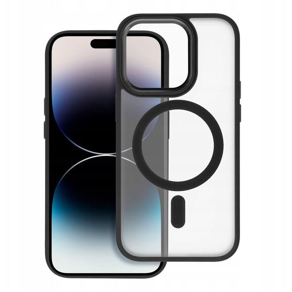 Θήκη MATTE MAG COVER συμβατή με MagSafe για SAMSUNG S25 PLUS μαύρο