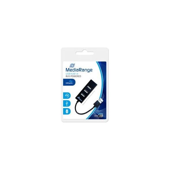 HUB USB MediaRange 3x USB-A 2.0 (MRCS502)
