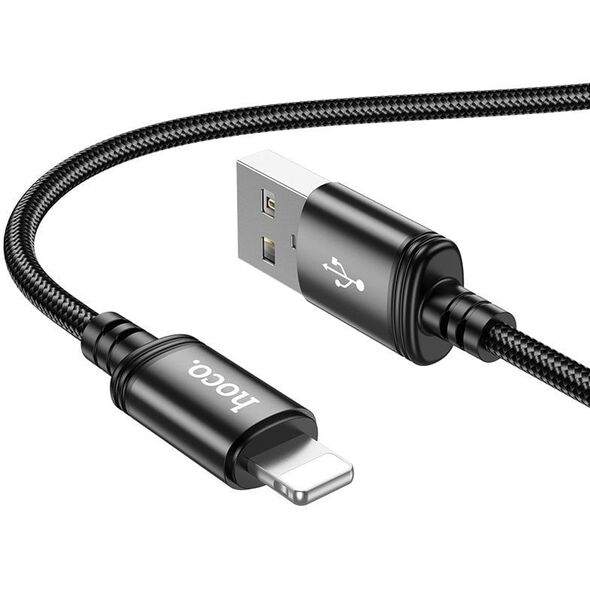 HOCO kabel USB A do Lightning 2,4A X89 1 m czarny