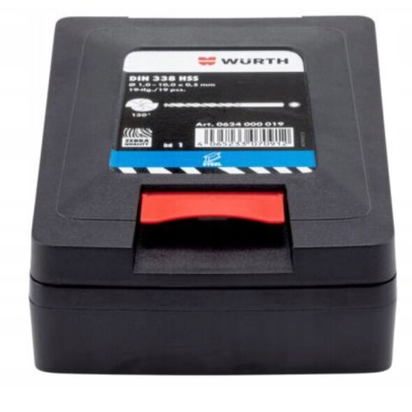 ΣΕΤ ΤΡΥΠΑΝΙΩΝ ZEBRA DIN 338-HSS (D1-10)X0,5