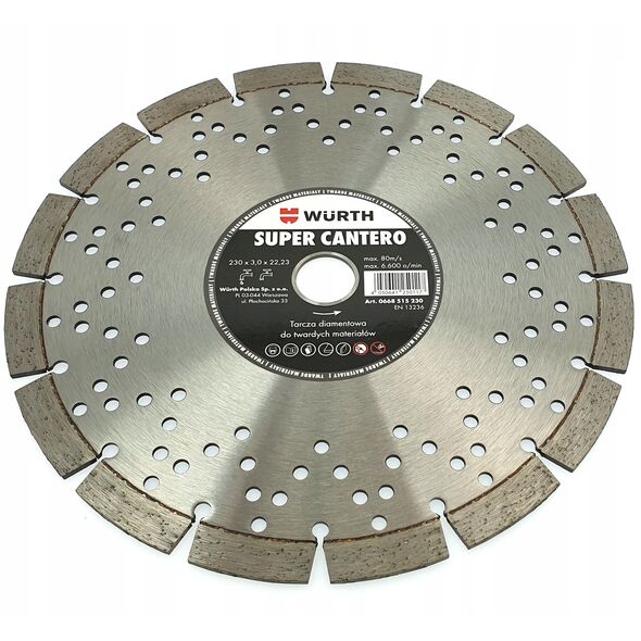 ΔΙΑΜΑΝΤΕΝΙΟΣ ΔΙΣΚΟΣ SUPER CANTERO 230MM