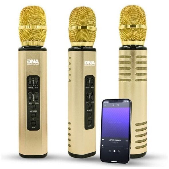 DNA KM6 μικρόφωνο καραόκε Bluetooth ηχείο