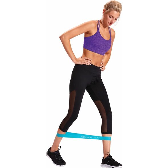 Gaiam Zestaw gum oporowych treningowych do ćwiczeń Gaiam