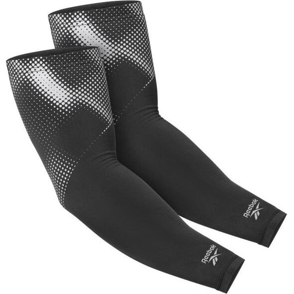 Reebok REEBOK RĘKAWY KOMPRESYJNE CZARNE L RRSL-13025