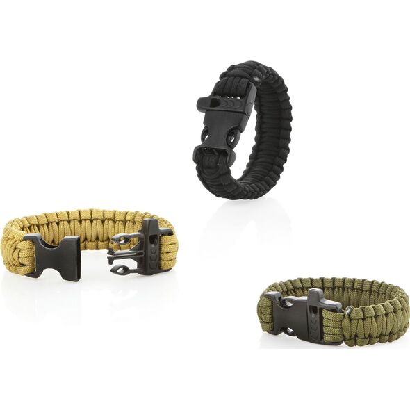 MacGyver MACGYVER BRANSOLETKA PRZETRWANIA - LINKA PARACORD 102255