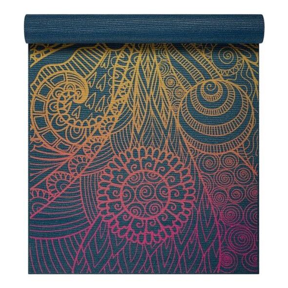Gaiam Mata do jogi vivid zest 4 mm