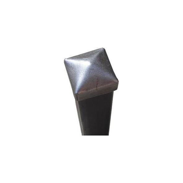 Daszek metalowy na słupek ogrodzeniowy 70x70mm
