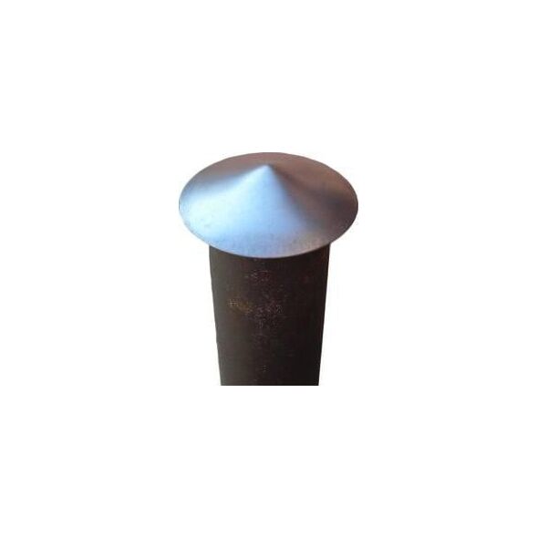 Daszek metalowy na słupek ogrodzeniowy 110mm