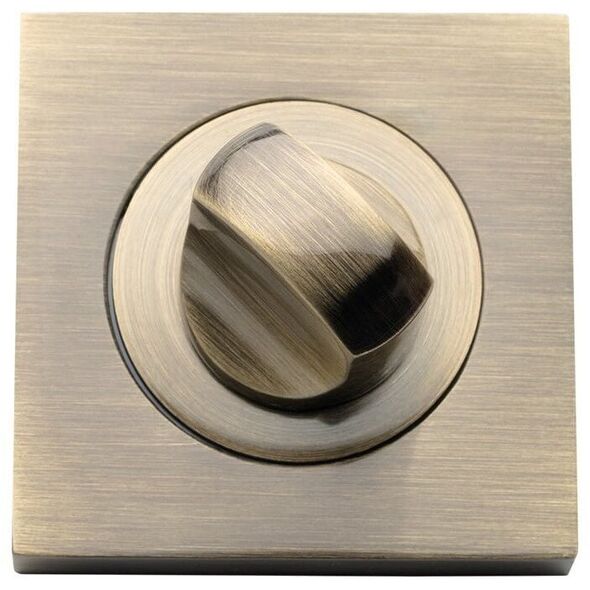 WC βύσμα SLIM, τετράγωνο, Q5+per.6 mm, χρώμα παλαιωμένου ορείχαλκου.