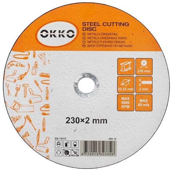 ΔΙΣΚΟΙ ΚΟΠΗΣ 230X2.0 OKKO
