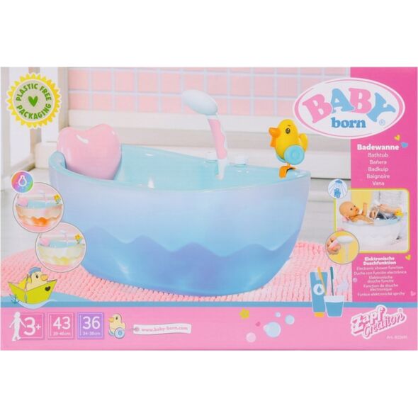 Zapf Baby Born Interaktywna Wanienka z prysznicem dla lalki 43 i 36 cm 832691