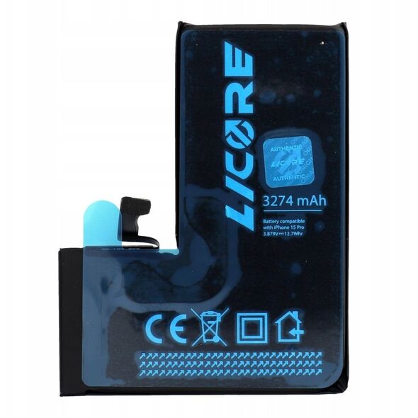 LICORE μπαταρία για IPHONE 15 Pro 3274 mAh
