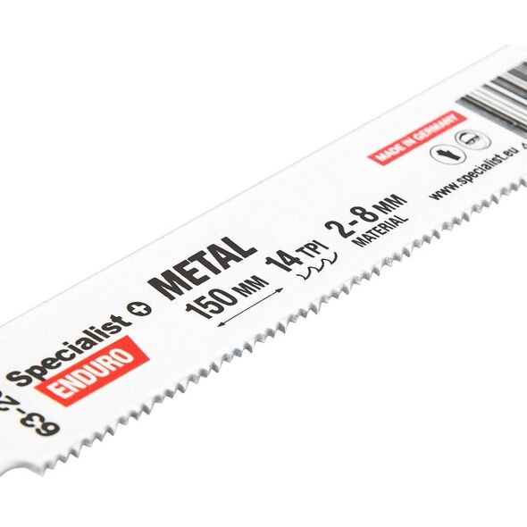 SPECIALIST+ σέγα, 150 mm, 14TPI