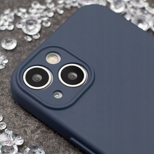 Θήκη σιλικόνης για Motorola Moto G85 σκούρο μπλε
