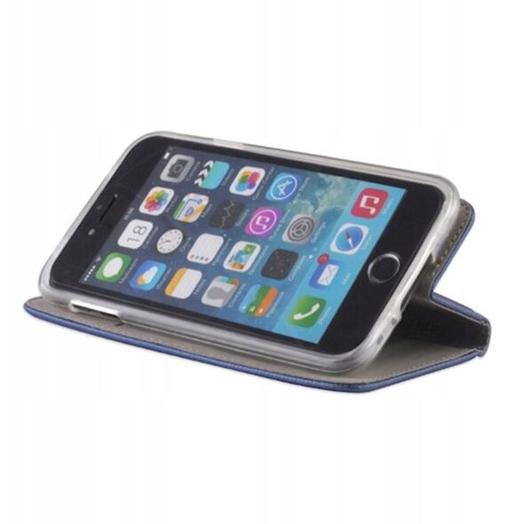Θήκη βιβλίου KABURA LUNA CARBON MAGNETO για SAMSUNG S24 FE μπλε
