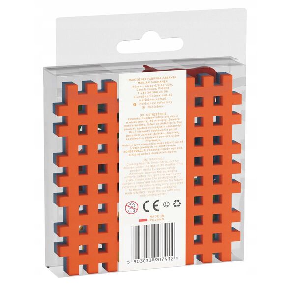 Klocki Waffle Mini - Zwierzęta z podstawš