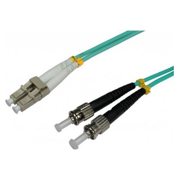 Intellinet Network Solutions Światłowód krosowy ST-LC duplex 3m 50/125 OM3 wielomodowy (305823)