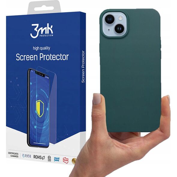 OEM Futerał MATT do HUAWEI P30 Pro ciemnozielony
