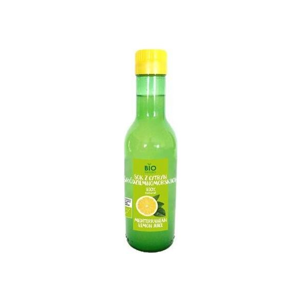 polbioeco Sok z cytryn śródziemnomorskich 100% BIO 250 ml