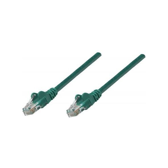 Intellinet Network Solutions Patchcord Cat6, CU, U/UTP, PVC, 1.5m, zielony (738644)