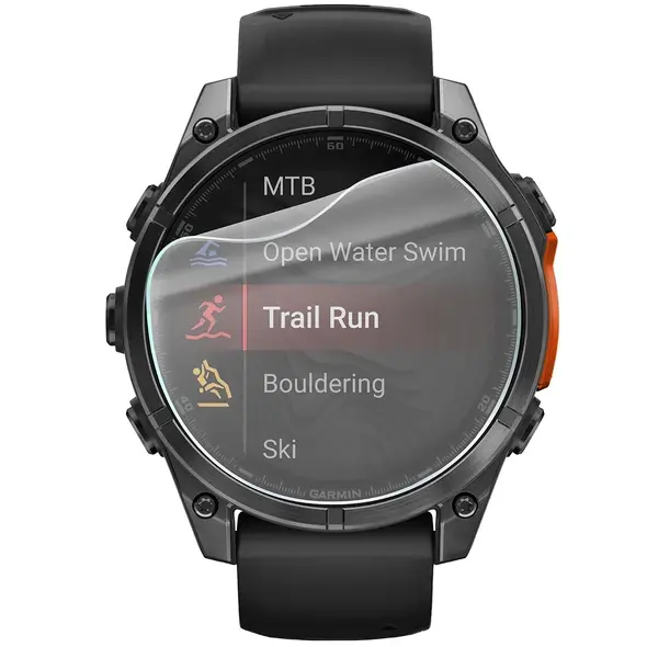Folia hydrożelowa na ekran Bizon Glass Watch Hydrogel do Garmin Tactix 8 AMOLED 47mm [2 PACK]