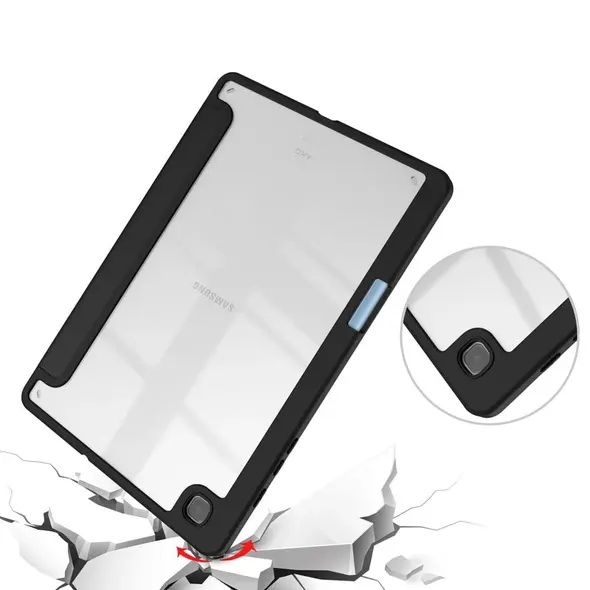 Etui Bizon Case Tab Clear Matt do Samsung Galaxy Tab S6 Lite 2024/2022/2020 czarne