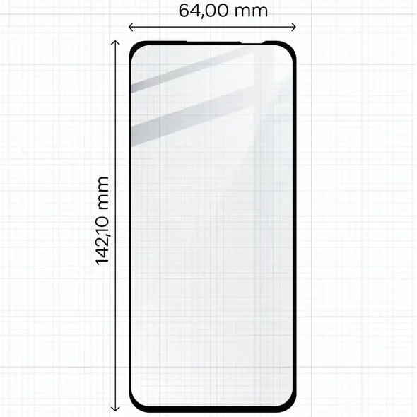 2x Szkło na ekran + szkło na aparat BIZON Edge do Asus Zenfone 10