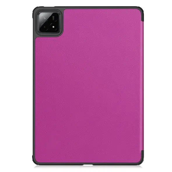 Etui z klapką Bizon Case Tab Croc do Xiaomi Pad 7 / 7 Pro fioletowe