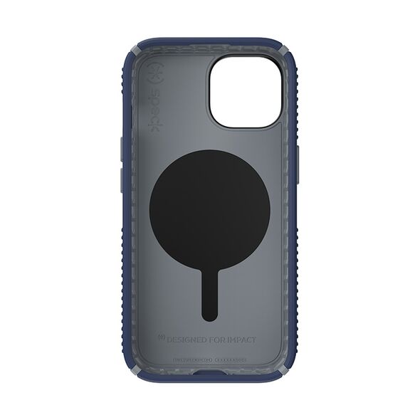 Etui Speck Presidio2 Grip ClickLock MagSafe Apple iPhone 15 (Coastal Blue/Dustgrey/White)