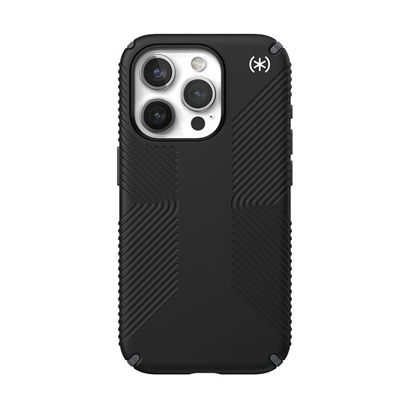 Etui Speck Presidio2 Grip MagSafe Apple iPhone 15 Pro (Black/Slate Grey/White)