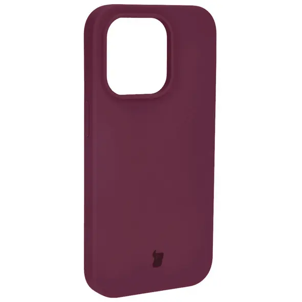Etui silikonowe do Apple iPhone 14 Pro Bizon Soft Case ciemnofioletowe