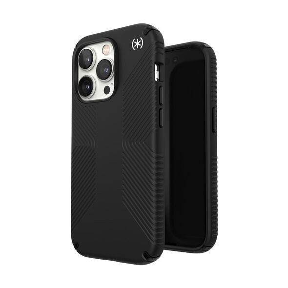 Etui Speck Presidio2 Grip MICROBAN Apple iPhone 14 Pro (Black / Black / White)