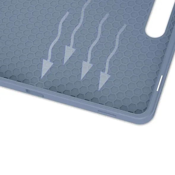 Etui Bizon Case Tab Lizard do Samsung Galaxy Tab S9 szare