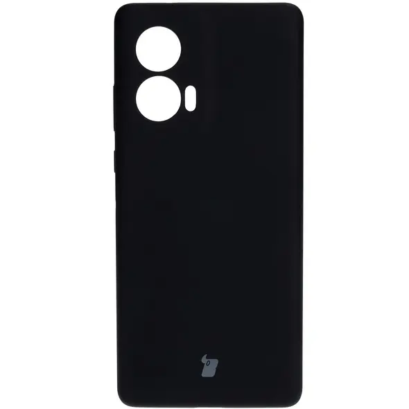 Silikonowe etui Bizon Soft Case do Motorola Edge 50 Fusion czarne