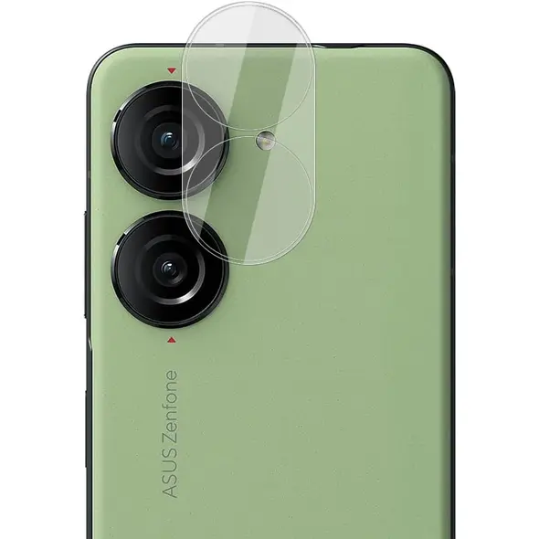 2x Szkło na ekran + szkło na aparat BIZON Edge do Asus Zenfone 10