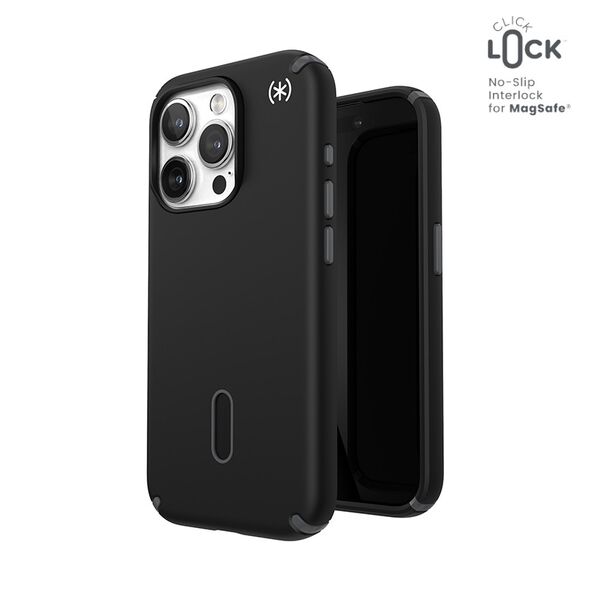 Etui Speck Presidio2 Pro ClickLock & MagSafe Apple iPhone 15 Pro (Black/Slate Grey/White)
