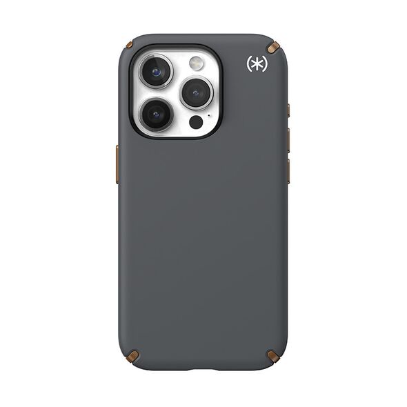 Etui Speck Presidio2 Pro MagSafe Apple iPhone 15 Pro (Charcoal Grey/Cool Bronze/White)